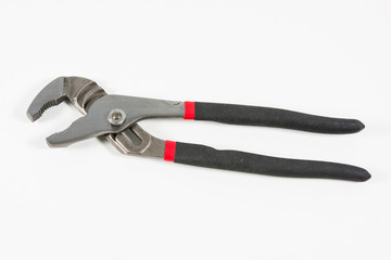Closeup pliers isolate