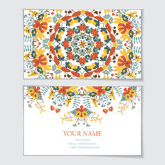 Business card template