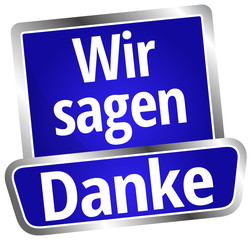 Wir sagen Danke