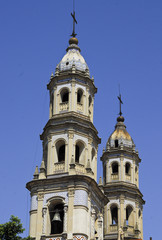 San Telmo church towers