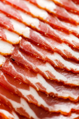 Slices of ham