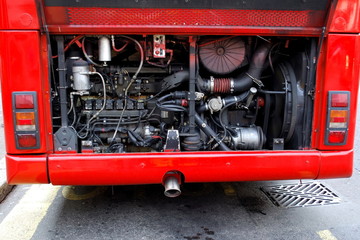 Bus engine