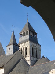 Fototapeta premium Maine-et-Loire - Fontevraud - Clocher de l'Abbatiale