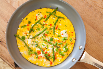 Asparagus Omelette