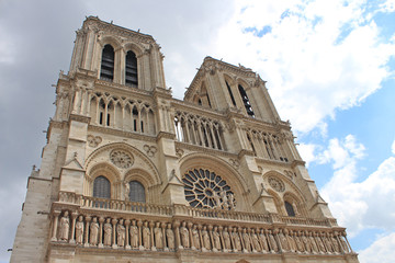 Fototapeta na wymiar Paris Notre Dame
