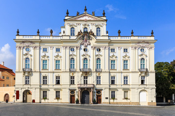 Fototapeta na wymiar Archbishops Palace. Prague, Czech Repubilc