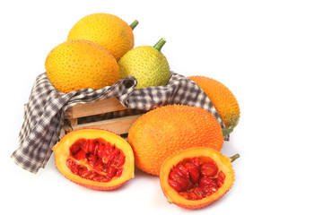 Gac fruit, Baby Jackfruit and juice