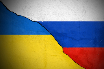 Riss zwischen der Ukraine und Russland