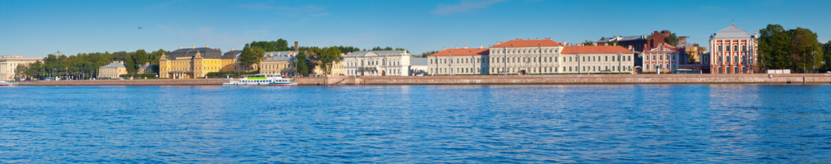  Vasilyevsky Island in summer day