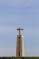 View of the famous landmark, Cristo Rei 