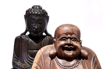 Fototapeta na wymiar Two Buddha