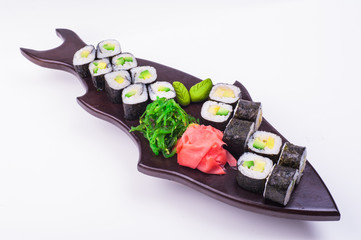 vegetarian sushi set