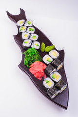 vegetarian sushi set