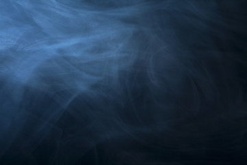 Fototapeta na wymiar Blauer Rauch Nebel