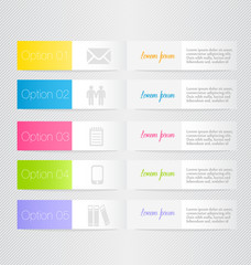 Modern inforgraphic template for websites, banners, business
