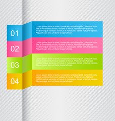 Modern inforgraphic template for websites, banners, business