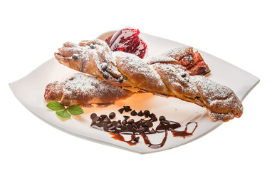 Pastry with jam