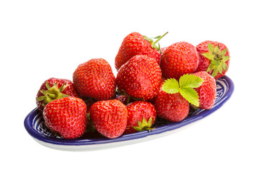 Strawberry in the bowl
