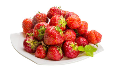 Strawberry in the bowl