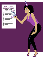 Sticking to your New Year's resolutions