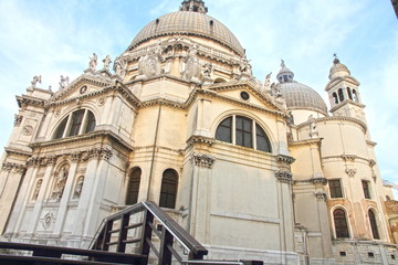Fototapeta premium Sta Maria della Salute church, Venice, Veneto, Venetia, Italy