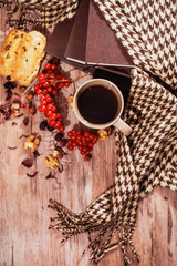 healthy tea with briar and guelder