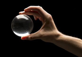 Holding a Crystal Ball