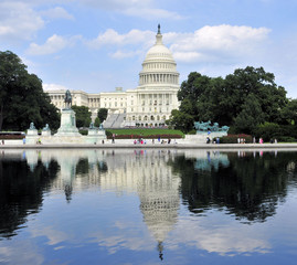 Fototapeta premium capitol Reflectiom
