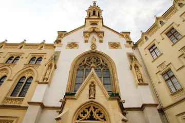 Fototapeta na wymiar Alte Kirche in Sopran