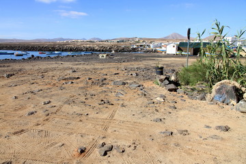 Fototapeta na wymiar El Jablito village Fuerteventura island Spain