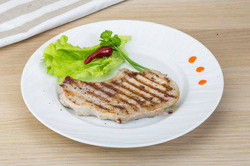 Grilled t-bone steak