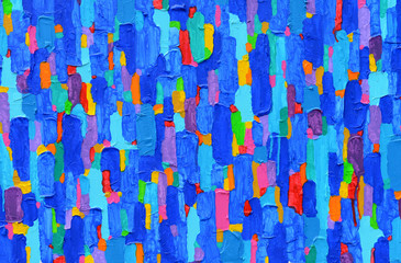 Texture, background and Colorful Image of an original Abstract P
