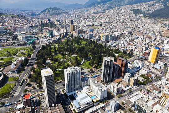 Quito, El Ejido y Panecillo