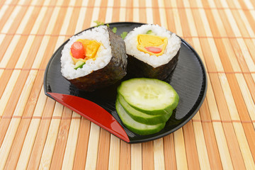 美味しそうな巻き寿司