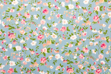 floral fabric background