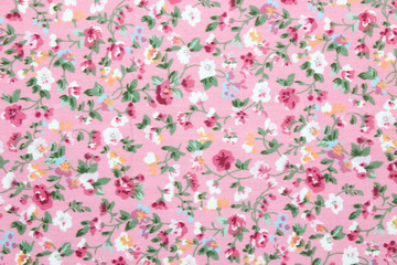floral fabric background