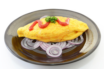 美味しそうなオムライス