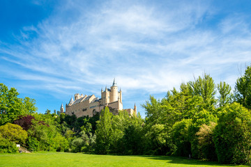 Alcazar of Segovia Spain