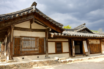 Fototapeta na wymiar Traditional Korean House , South Korea