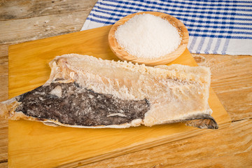 Salt preserved cod