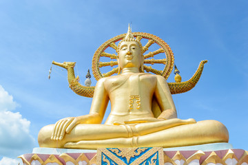 big buddha statue in koh samui, thailand
