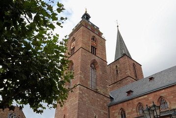 Fototapeta premium Stiftskirche - Neustadt an der Weinstraße