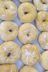 A lot of tasty donut