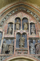 Obraz premium decoration above st. marko's church doors