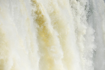 Iguazu water flow
