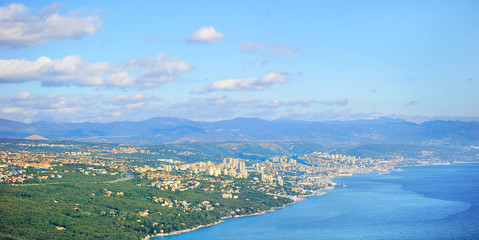 Fototapeta na wymiar Rijeka city, Croatia