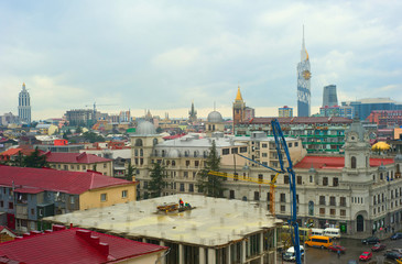 Construction site in Batumi