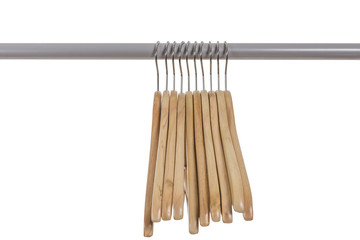 Empty Hangers or Rack