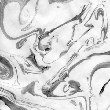 墨流しの和紙 -Paper marbling-