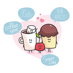 Sweet Family - with individual objects